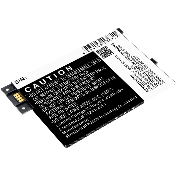 Amazon Kindle 3 Wi-fi Replacement Battery 1900mAh / 7.03Wh - Image 2