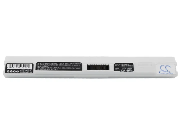 Acer White Aspire One 751, Aspire One AO751h, Aspire One 751-Bk23 Series Replacement Battery 2200mAh / 24.42Wh