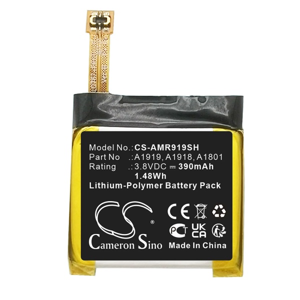 Amazfit T-Rex Replacement Battery 390mAh / 1.48Wh