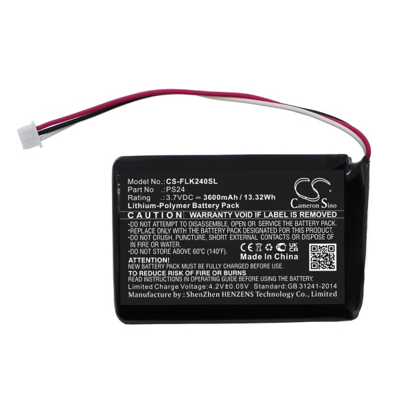 Flir Scout 240 Replacement Battery 3600mAh / 13.32Wh