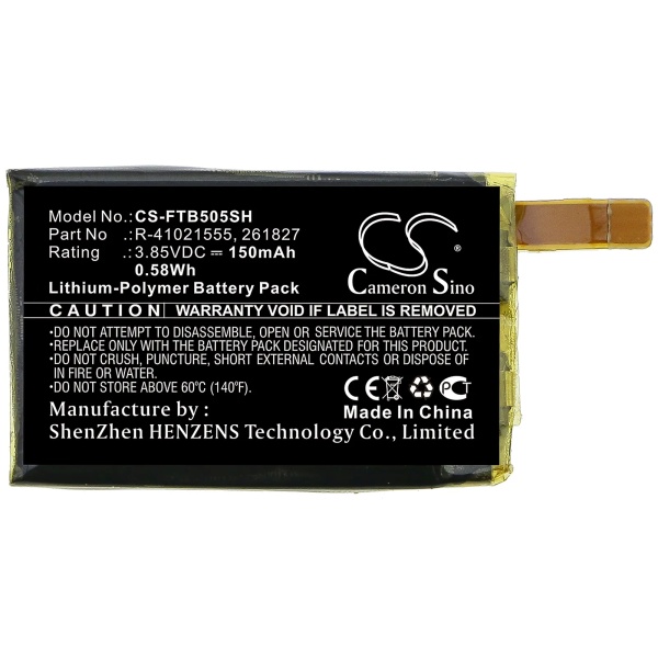 Fitbit FB505 Replacement Battery 150mAh / 0.58Wh