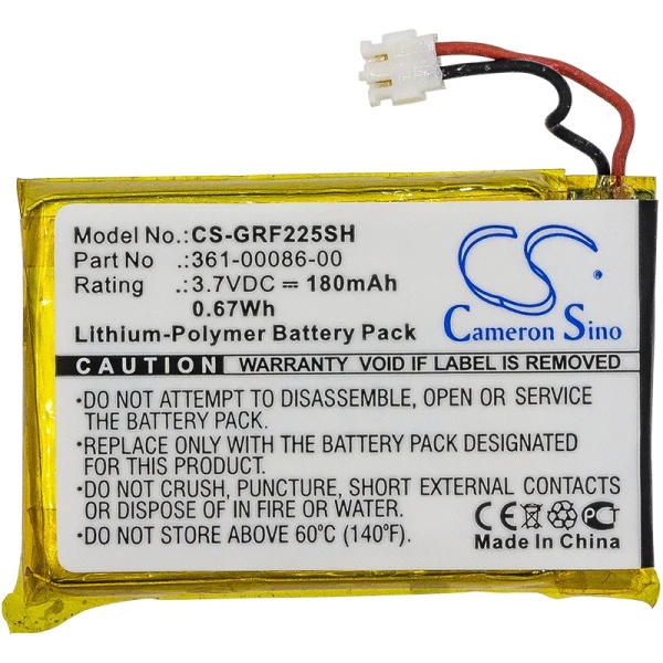 Garmin Forerunner 220 Replacement Battery 180mAh / 0.67Wh