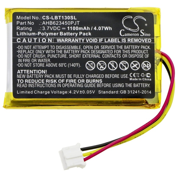 OKAYO LBT-1200 Replacement Battery 1100mAh / 4.07Wh