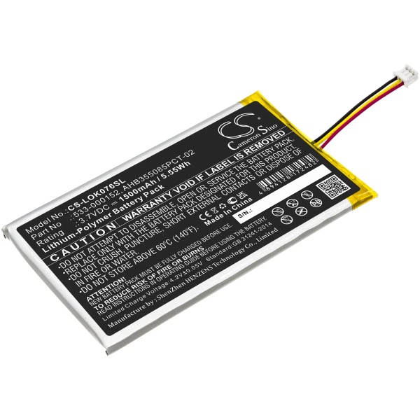 Logitech YR0076 Replacement Battery 1500mAh / 5.55Wh - Image 8