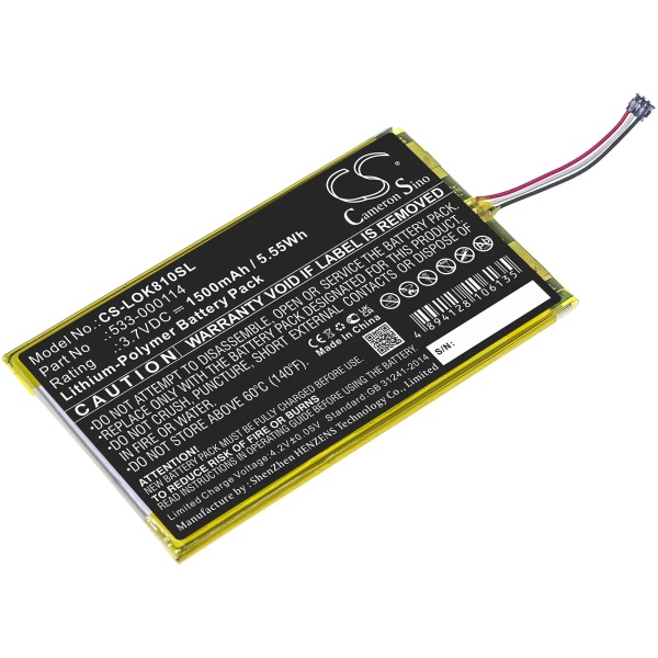 Logitech IIIuminated Keyboard K810 Replacement Battery 1500mAh / 5.55Wh - Image 2