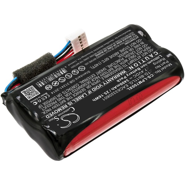 LG Xboom Go PK7 Replacement Battery 3400mAh / 25.16Wh - Image 3