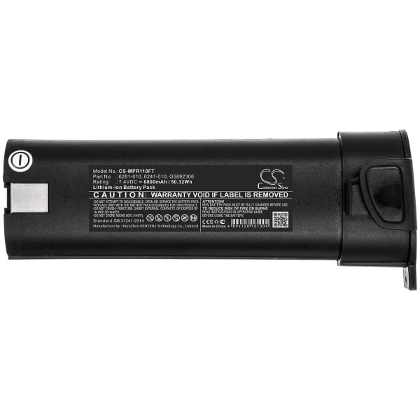 Monarch Tachometers Replacement Battery 5200mAh / 38.48Wh