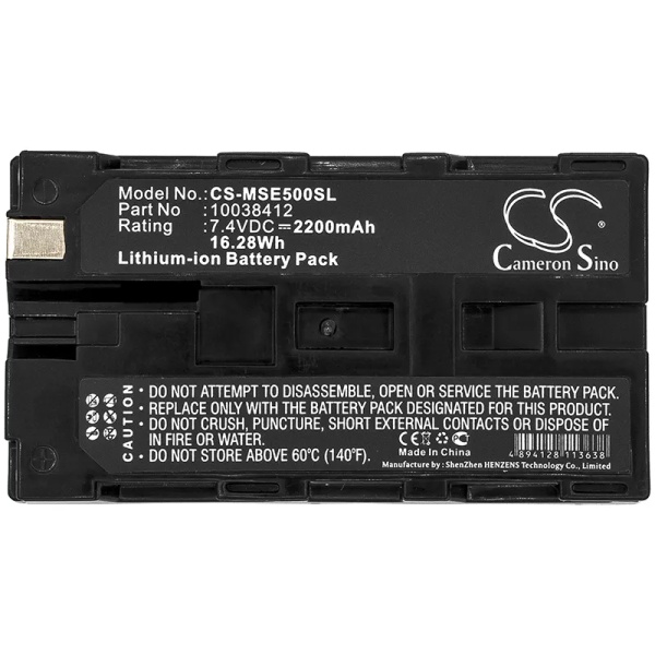 MSA Evolution 5000 Replacement Battery 2200mAh / 16.28Wh