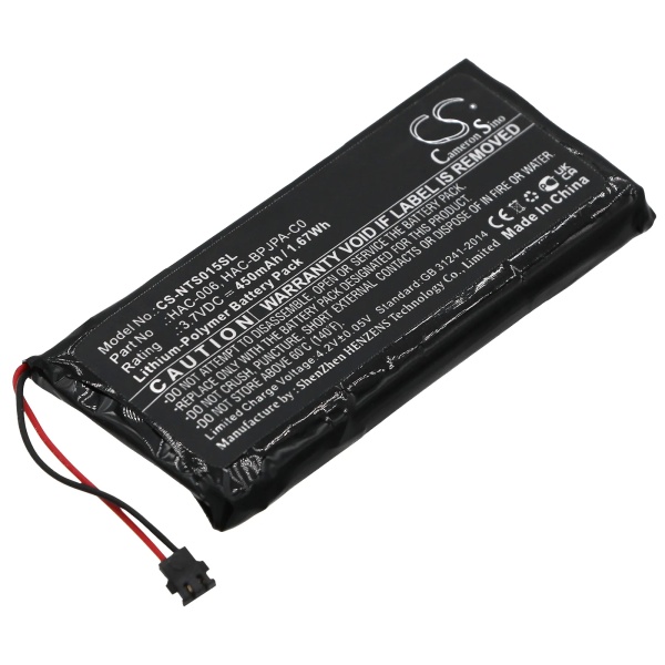 Nintendo Switch Controller Replacement Battery 450mAh / 1.67Wh - Image 2