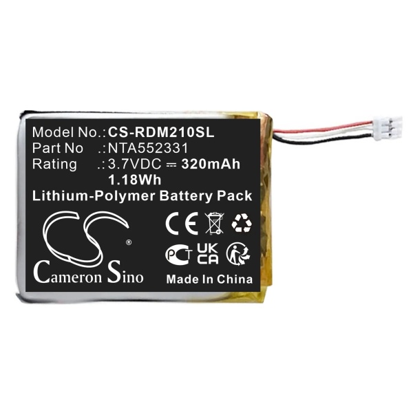 Rode Wireless Go II Replacement Battery 320mAh / 1.18Wh