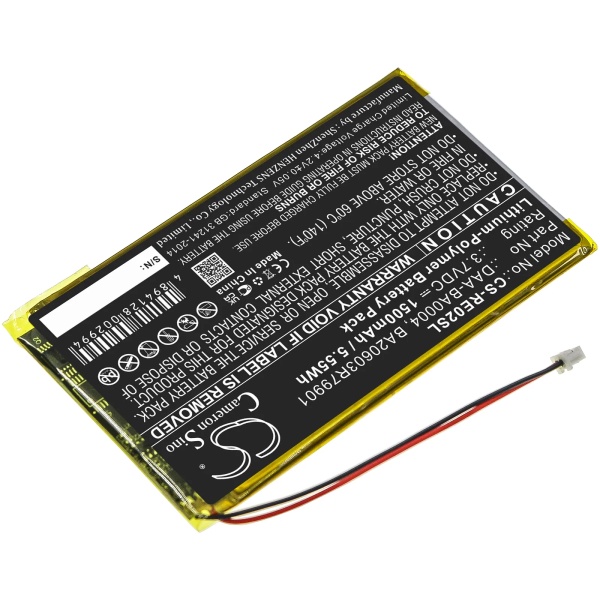 Creative Labs Nomad Jukebox ZenTouch Replacement Battery 1500mAh / 5.55Wh - Image 4