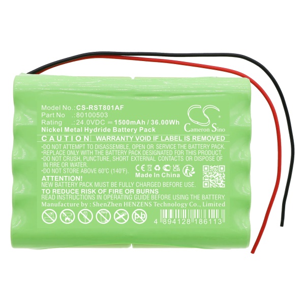 Record 80100503 Replacement Battery 1500mAh / 36.00Wh