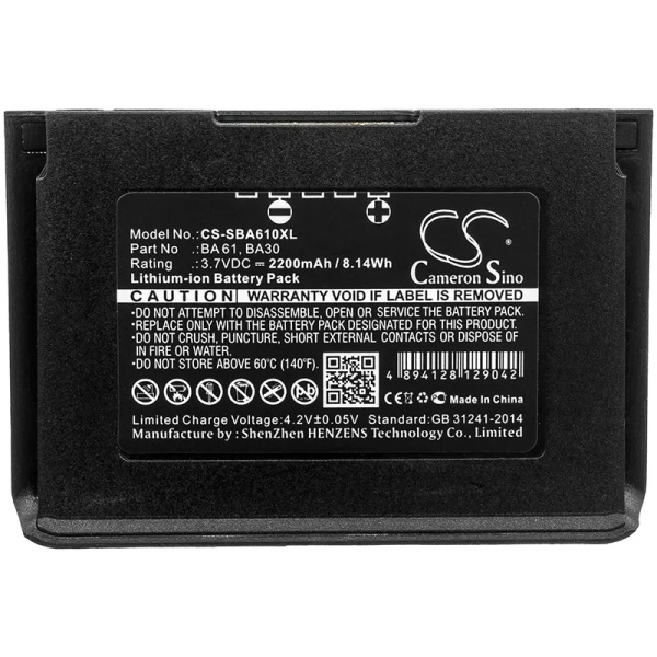 Sennheiser SK9000 Replacement Battery 2200mAh / 8.14Wh