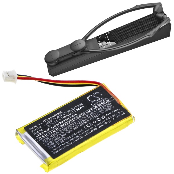 Sennheiser Flex 5000 Replacement Battery 280mAh / 1.04Wh - Image 4