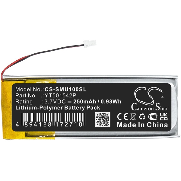 Sena 10U Replacement Battery 250mAh / 0.93Wh