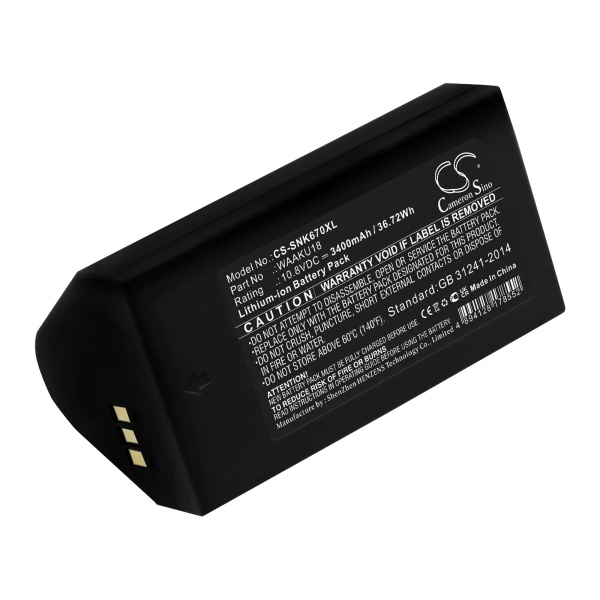 Sonel KT-560 Replacement Battery 3400mAh / 36.72Wh - Image 3