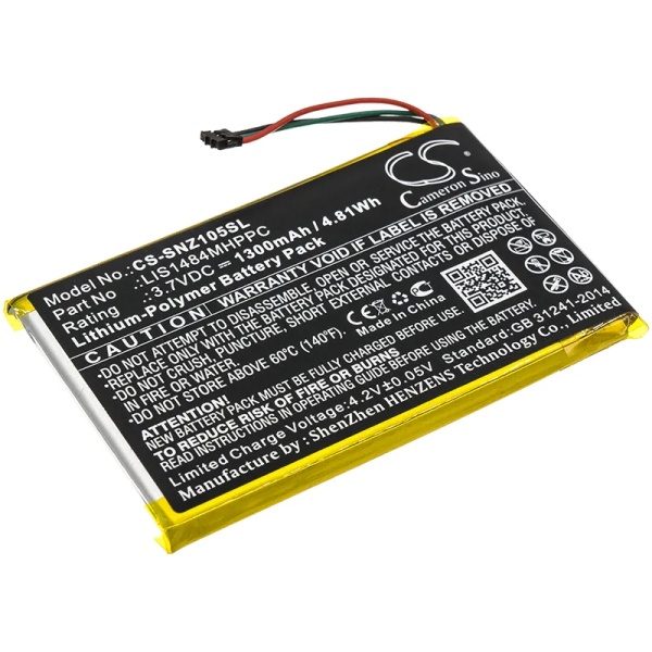 Sony NWZ-Z1070 Replacement Battery 1300mAh / 4.81Wh - Image 4