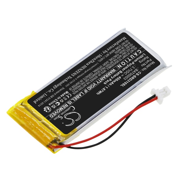 Cardo Q3 Replacement Battery 450mAh / 1.67Wh - Image 4