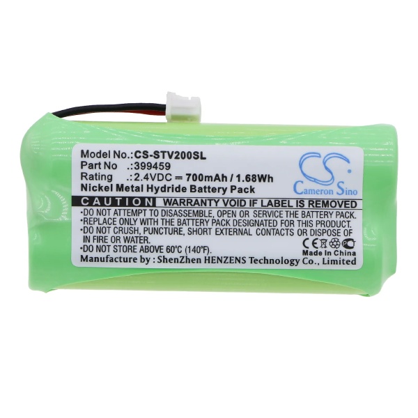 Stageclix Jack V2 Transmitter Replacement Battery 700mAh / 1.68Wh