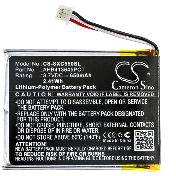 Sennheiser MB 660 Replacement Battery 650mAh / 2.41Wh