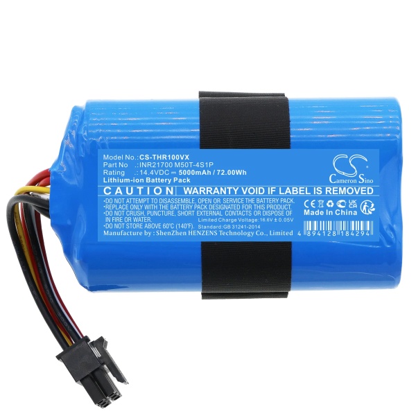 360 QH100003 Replacement Battery 5000mAh / 72.00Wh