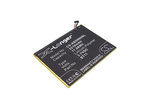 Amazon Kindle Fire HD 8 5th, Kindle HD 8, SG98EG Replacement Battery 3210mAh / 11.88Wh - Image 6