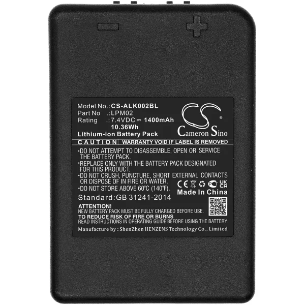 Autec AJM Replacement Battery 1400mAh / 10.36Wh