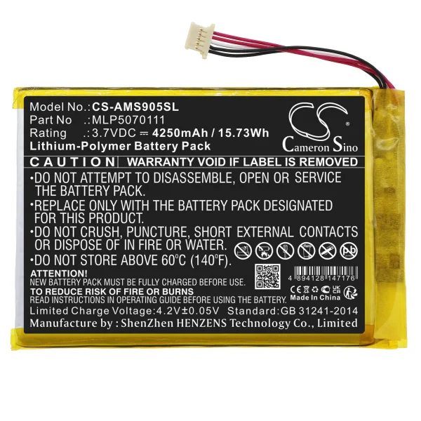 Autel MK808BT Replacement Battery 4250mAh / 15.73Wh