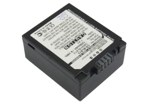 Panasonic Lumix DMC-G1, Lumix DMC-G1 SLR, Lumix DMC-G10, Lumix DMC-G10K, Lumix DMC-G1A, Lumix DMC-G1K Series Replacement Battery 1250mAh/9.25Wh - Image 5