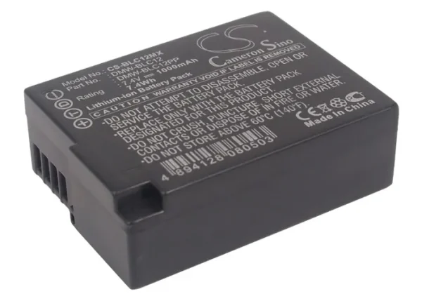 Leica Leica Q, V-Lux 4 Series Replacement Battery 1000mAh / 7.40Wh - Image 3