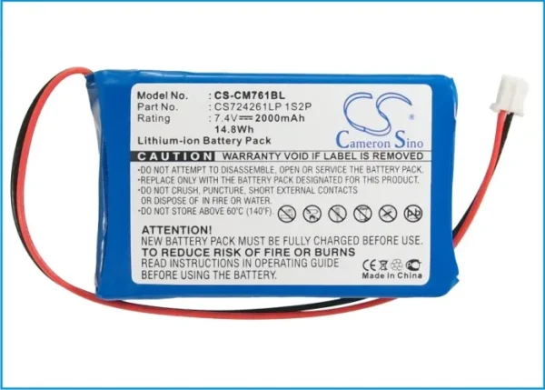 Olympia CM 762 Replacement Battery 2000mAh / 14.80Wh