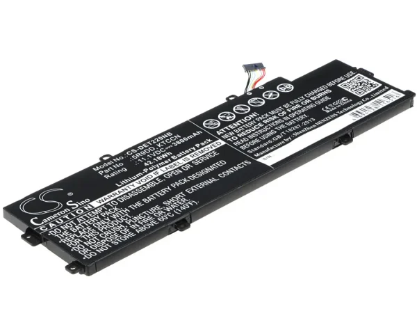 DELL  Chromebook 11, 11 (3120), 11 (3120) 2015, 11 (3120) Ultrabook, 11 3120, 11 P22T, 3120, P22T Replacement Battery 3800mAh / 42.18Wh - Image 4