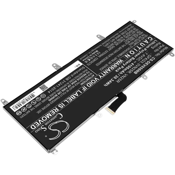 DELL  Venue 10 Pro, Venue 10 Pro 5056 Replacement Battery 4100mAh / 30.34Wh - Image 5