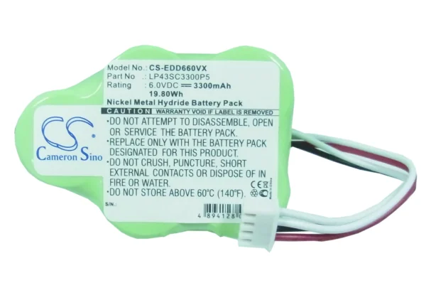 Hoover RB001, RVC0010, RVC0011   Series Replacement Battery 3300mAh / 19.80Wh