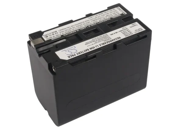 Sony CCD-RV100, CCD-RV200, CCD-SC5, CCD-SC5/E, CCD-SC6, CCD-SC65, CCD-SC7, CCD-SC7/E Series Replacement Battery 6600mAh / 48.84Wh - Image 2