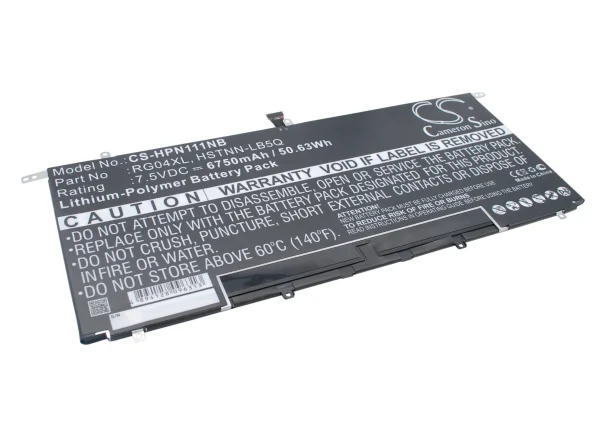 HP Spectre 13-3000, Spectre 13-3000 Ultrabook Series Replacement Battery 6750mAh / 50.63Wh - Image 3