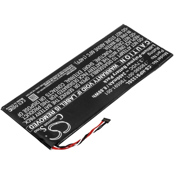 HP 7 Plus G2, 7 Plus G2 1331 Replacement Battery 2400mAh / 8.88Wh - Image 5