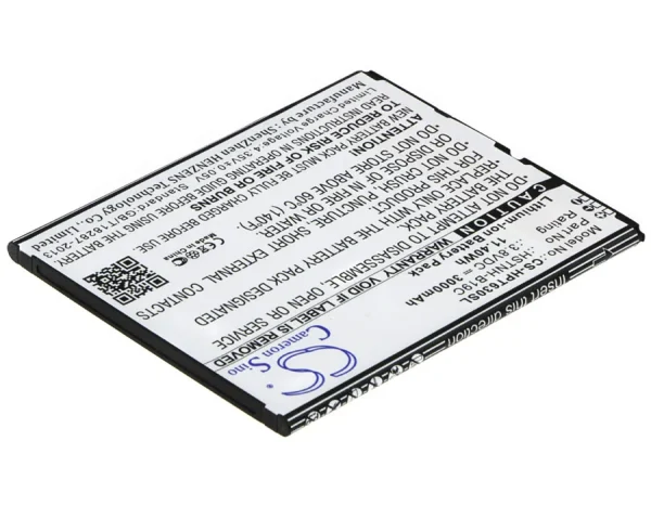 HP Slate 6 VoiceTab Dual SIM Replacement Battery 3000mAh / 11.40Wh - Image 4