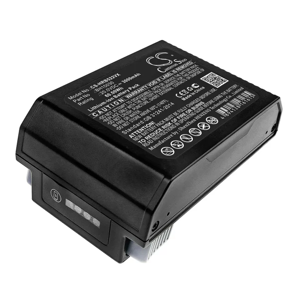 Hoover B07Q3SHZL3, B07Q6ZHX5R, B07Q9MDWQH, B07QC94TQH, B07QD6PMTQ Series Replacement Battery 3000mAh / 60.00Wh - Image 6