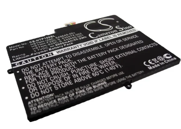 HP TouchPad 10 Replacement Battery 6000mAH / 22.20Wh - Image 4