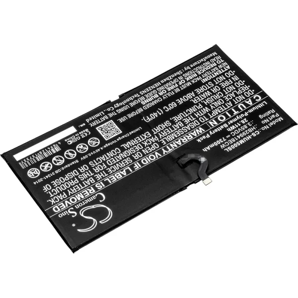 Huawei CMR-AL09, CMR-AL19, CMR-W109, CMR-W19, MediaPad M5, MediaPad M5 10.8 Replacement Battery 7300mAh / 28.11Wh - Image 4