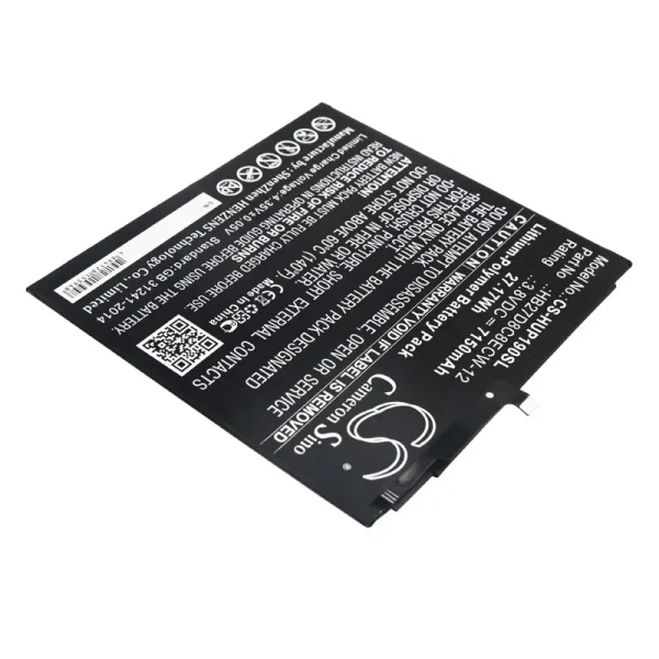 Huawei MatePad Pro, MRX-AL09, MRX-AL19, MRX-W09, MRX-W19 Replacement Battery 7150mAh / 27.17Wh - Image 2