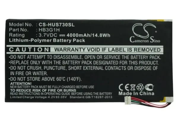 T-Mobile Springboard Replacement Battery 4000mAh / 14.80Wh