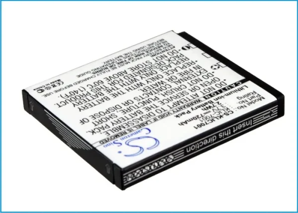 Praktica DMMC3D, DMMC-3D, LM 10-TS, LM 12-TS, LM10TS, LM10-TS Series Replacement Battery 720mAh / 2.7Wh - Image 2