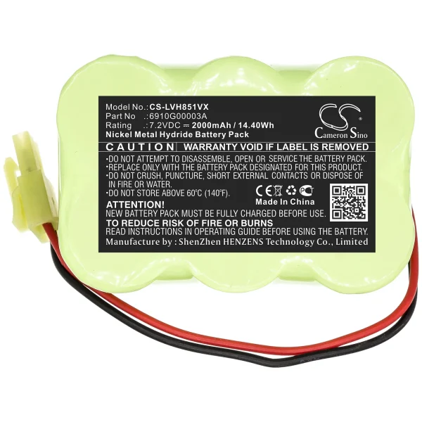 LG VH851C, V-H851CP, VH852CP   Series Replacement Battery 2000mAh / 14.40Wh