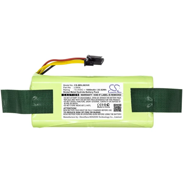 Midea R1-L081A, R1-L083B, R1-L085B   Series Replacement Battery 1800mAh / 25.92Wh