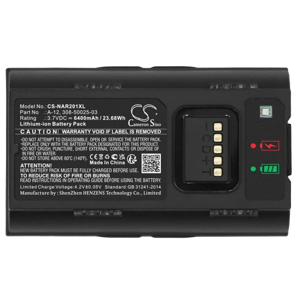 Arlo Essential Smart Wired Video Do Replacement Battery 6400mAh / 23.68Wh