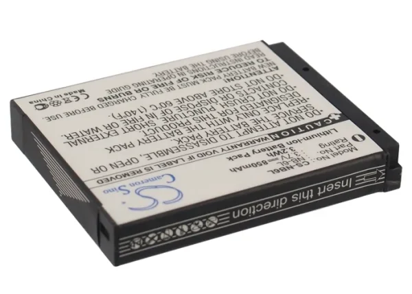 Canon Digital IXUS 200 IS, Digital IXUS 210, Digital IXUS 95 IS, IXUS 105, IXUS 105 IS, IXUS 210, IXUS 300 HS, IXUS 300HS Series Replacement Battery 850mAh / 3.15Wh - Image 3