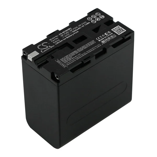 Sony CCD-RV100, CCD-RV200, CCD-SC5, CCD-SC5/E, CCD-SC6, CCD-SC65, CCD-SC7, CCD-SC7/E Series Replacement Battery 7800mAh / 57.72Wh - Image 6