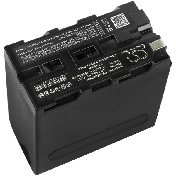 Sony CCD-RV100, CCD-RV200, CCD-SC5, CCD-SC5/E, CCD-SC6, CCD-SC65, CCD-SC7, CCD-SC7/E Series Replacement Battery 10200mAh / 75.48Wh - Image 3